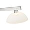 Z-Lite Cobalt 3 Light Billiard Light, Brushed Nickel & Matte Opal 152BN-DMO14 - alternate 6